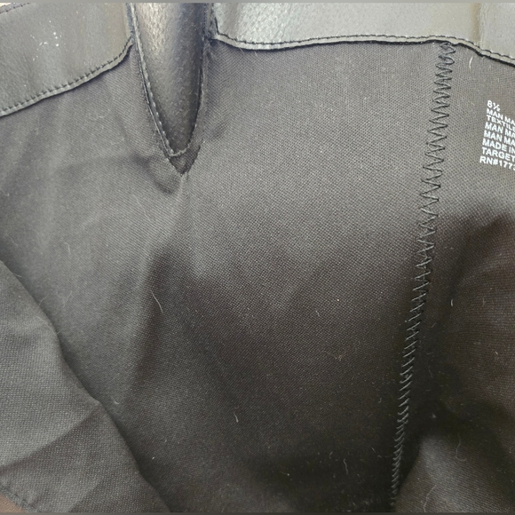 Wild Fable Womens Faux Brown Leather Knee Hi Moto Buckle Boots - Size 8.5 - Picture 12 of 12